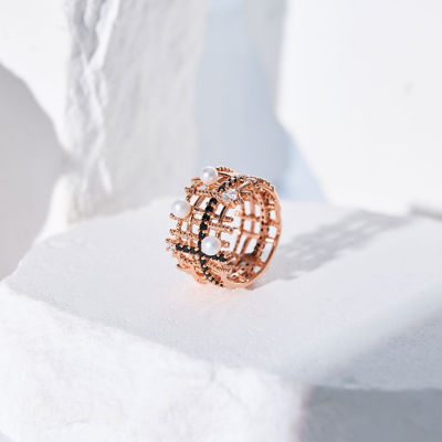Pearly Lustre Top Grade Freshwater Pearl Ring WR00371 | TWEED 4