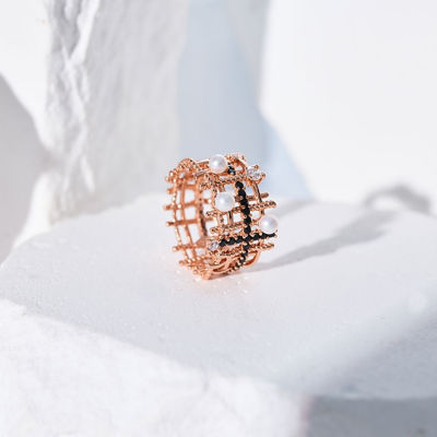 Pearly Lustre Top Grade Freshwater Pearl Ring WR00371 | TWEED 5