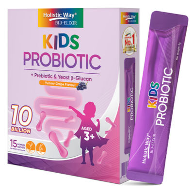 Buy Holistic Way Kids Bio-Elixir Probiotic 10 Billion (15s) Online