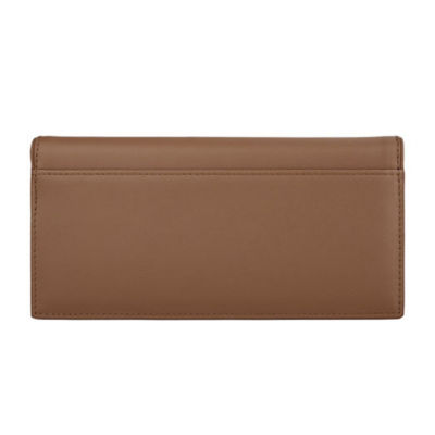 BRAUN BÜFFEL Braun Buffel Clamp Bifold Long Wallet With Zip Compartment in Bran 3