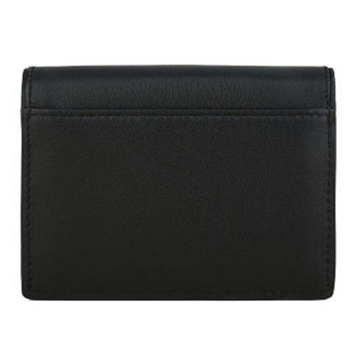 BRAUN BÜFFEL Braun Buffel Clamp Card Holder With Notes Compartment in Black 3