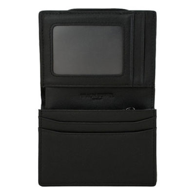 BRAUN BÜFFEL Braun Buffel Clamp Card Holder With Notes Compartment in Black 4