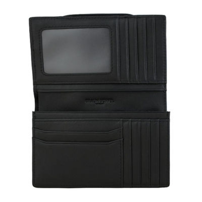 BRAUN BÜFFEL Braun Buffel Clamp Bifold 3/4 Wallet in Black 4