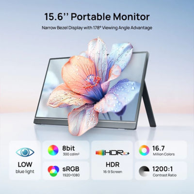 Arzopa A1T 15.6 inch 60Hz Full HD IPS Type C Portable Touchscreen Monitor 7