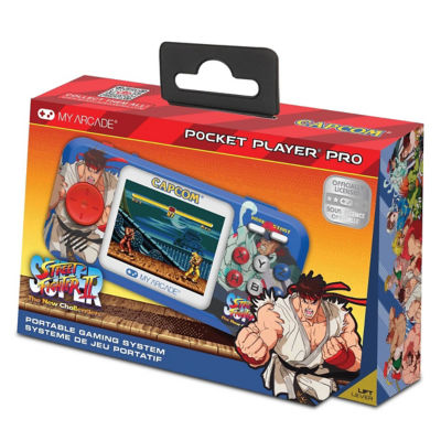 My Arcade Super Street Fighter II P Pocket Player Pro 4187 Handheld Games 4