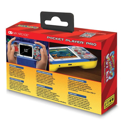 My Arcade Super Street Fighter II P Pocket Player Pro 4187 Handheld Games 6