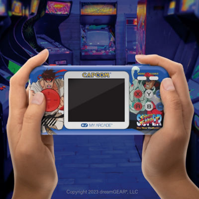 My Arcade Super Street Fighter II P Pocket Player Pro 4187 Handheld Games 7