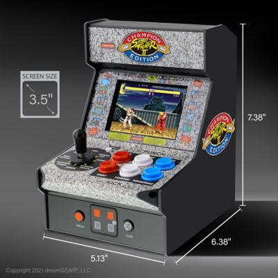 My Arcade Street Fighter II Champion Micro Players 3283 Handheld Games 7