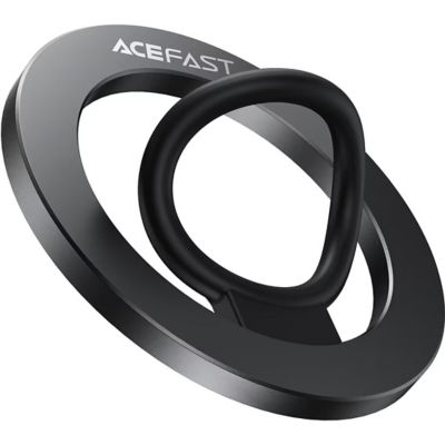 Acefast E35 Magnetic Ring Holder - Black 3
