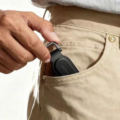 Acefast S4 Keychain Positioning Device - Black 4