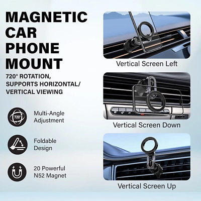Gadget Mix Diginut CH-33 Magnetic Car Phone Mount 7
