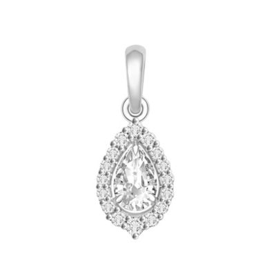 Goldheart Star Promise Lab-Grown Pear Shaped Diamond Pendant 1