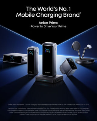 Anker Prime 160W 3-Port USB C GaNPrime Charger A2687 7