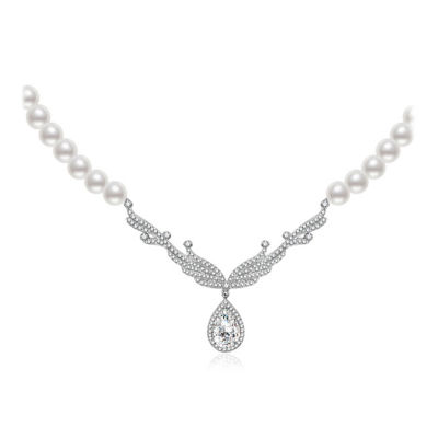 Pearly Lustre Top Lustre Freshwater Pearl Necklace WN00570 | CELESTE 1