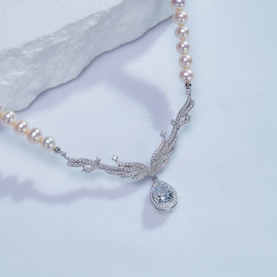 Pearly Lustre Top Lustre Freshwater Pearl Necklace WN00570 | CELESTE 2