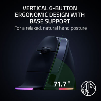 RAZER 雷蛇 Pro Click V2 垂直版 无线鼠标 2