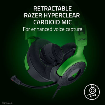 Razer Kraken V4 X - Minecraft Edition 3