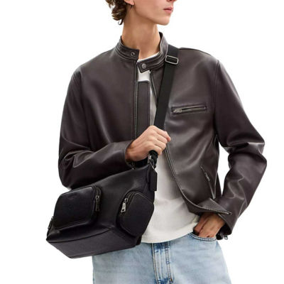 COACH Finn Crossbody Bag With Pockets Black CCG15 4