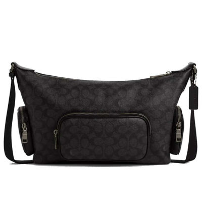 Buy COACH Finn Crossbody Bag With Pockets In Signature Canvas