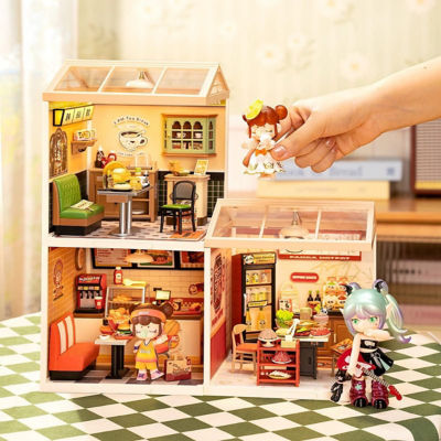 Rolife Super Creator Miniature House - Hong Kong Bites Cafe DW021 4