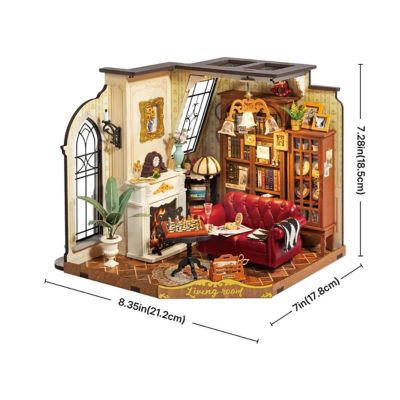 Rolife DIY Miniature House - Catherine's Living Room DG175 6