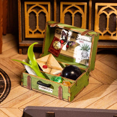Rolife DIY Miniature House - The Magic Study DG166 4