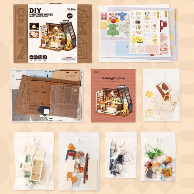 Rolife DIY Miniature House - Baking Kitchen DG172 3