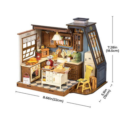 Rolife DIY Miniature House - Baking Kitchen DG172 8