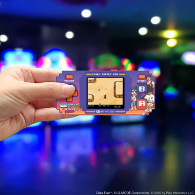 My Arcade Data East Pixel Pocket Pro 7138 Handheld Games 3