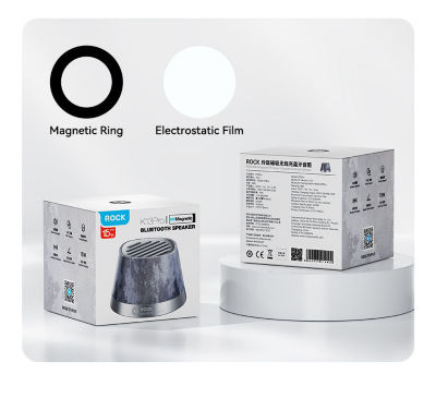 ROCK Mini Magnetic Wireless Charging Bluetooth Speaker 5