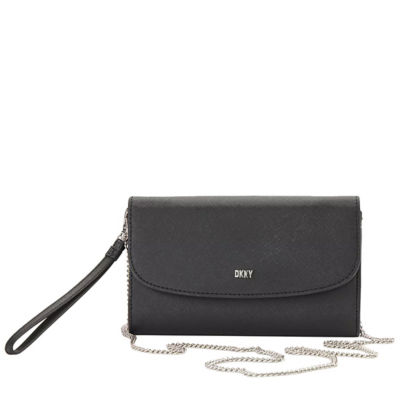 DKNY Phoenix Wallet on a Chain in Black R235ZV04 1