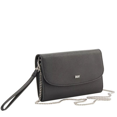 DKNY Phoenix Wallet on a Chain in Black R235ZV04 2