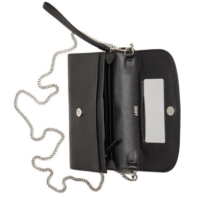 DKNY Phoenix Wallet on a Chain in Black R235ZV04 3