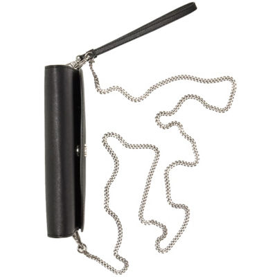 DKNY Phoenix Wallet on a Chain in Black R235ZV04 4