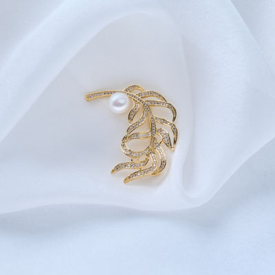 Pearly Lustre Top Lustre Freshwater Pearl Brooch WC00074 4