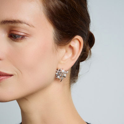 Pearly Lustre Top Grade Freshwater Pearl Earrings WE00852 | TWEED 3