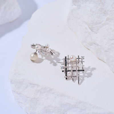 Pearly Lustre Top Grade Freshwater Pearl Earrings WE00852 | TWEED 6