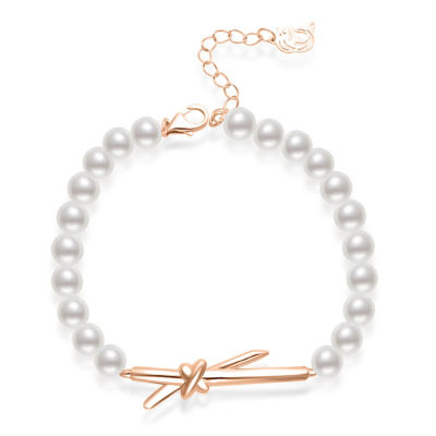 Pearly Lustre Top Lustre Freshwater Pearl Bracelet WB00254 | X Collection 1