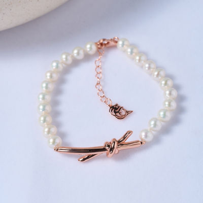 Pearly Lustre Top Lustre Freshwater Pearl Bracelet WB00254 | X Collection 2