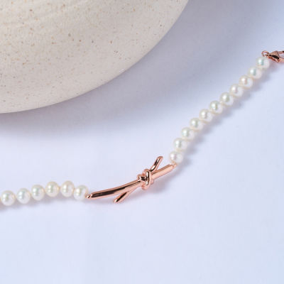Pearly Lustre Top Lustre Freshwater Pearl Bracelet WB00254 | X Collection 3