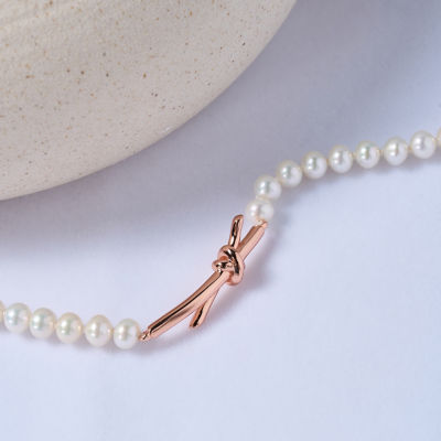 Pearly Lustre Top Lustre Freshwater Pearl Bracelet WB00254 | X Collection 4