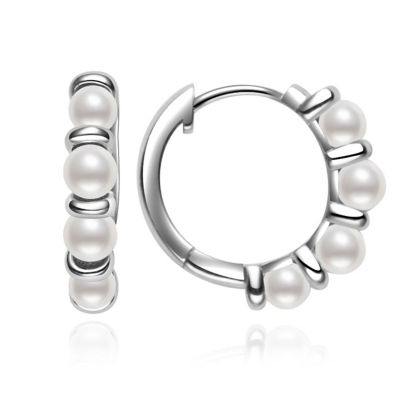Pearly Lustre Elegant Freshwater Pearl Earrings WE00919 1