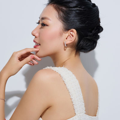 Pearly Lustre Elegant Freshwater Pearl Earrings WE00919 5