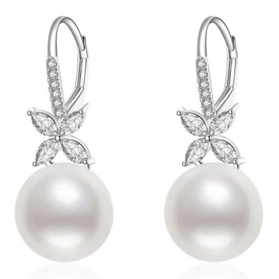 Pearly Lustre Top Lustre Edison Pearl Earrings WE00900 | EVERLEAF 1