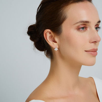 Pearly Lustre Elegant Freshwater Pearl Earrings WE00867 | BEE-LIEVE 7
