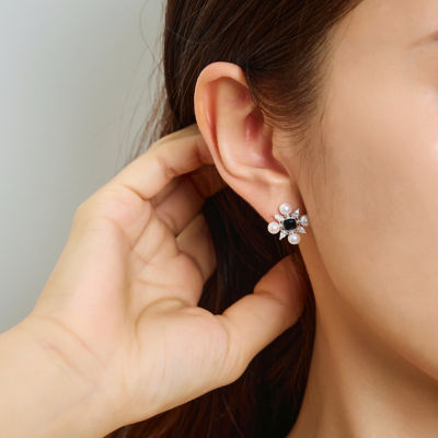 Pearly Lustre Top Grade Freshwater Pearl Earrings WE00897 | TWEED 5