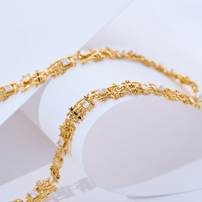 Pearly Lustre Top Grade Freshwater Pearl Necklace WN00818 | TWEED 4