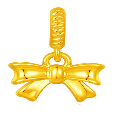 Goldheart 916 Gold Ribbon Pendant 1