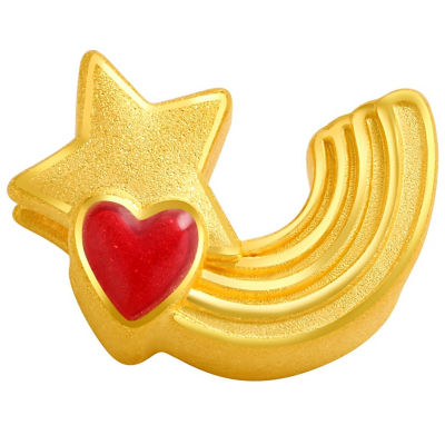 Goldheart 999 Gold Bao Bei Rainbow Wish Charm 1