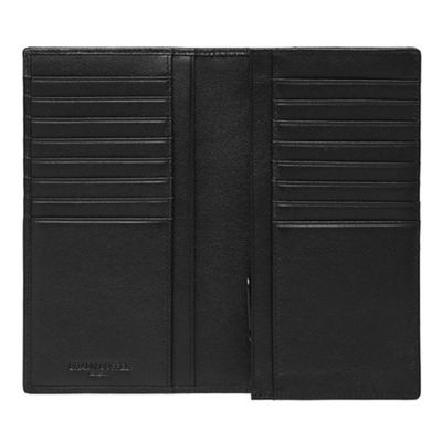 BRAUN BÜFFEL Braun Buffel Valadon Bifold Long Wallet With Zip Compartment (Zip Gusset) in Black 4